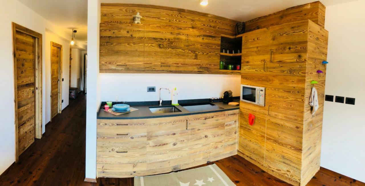 Ferienwohnung Cesa Mia Campitello di Fassa Exterior foto